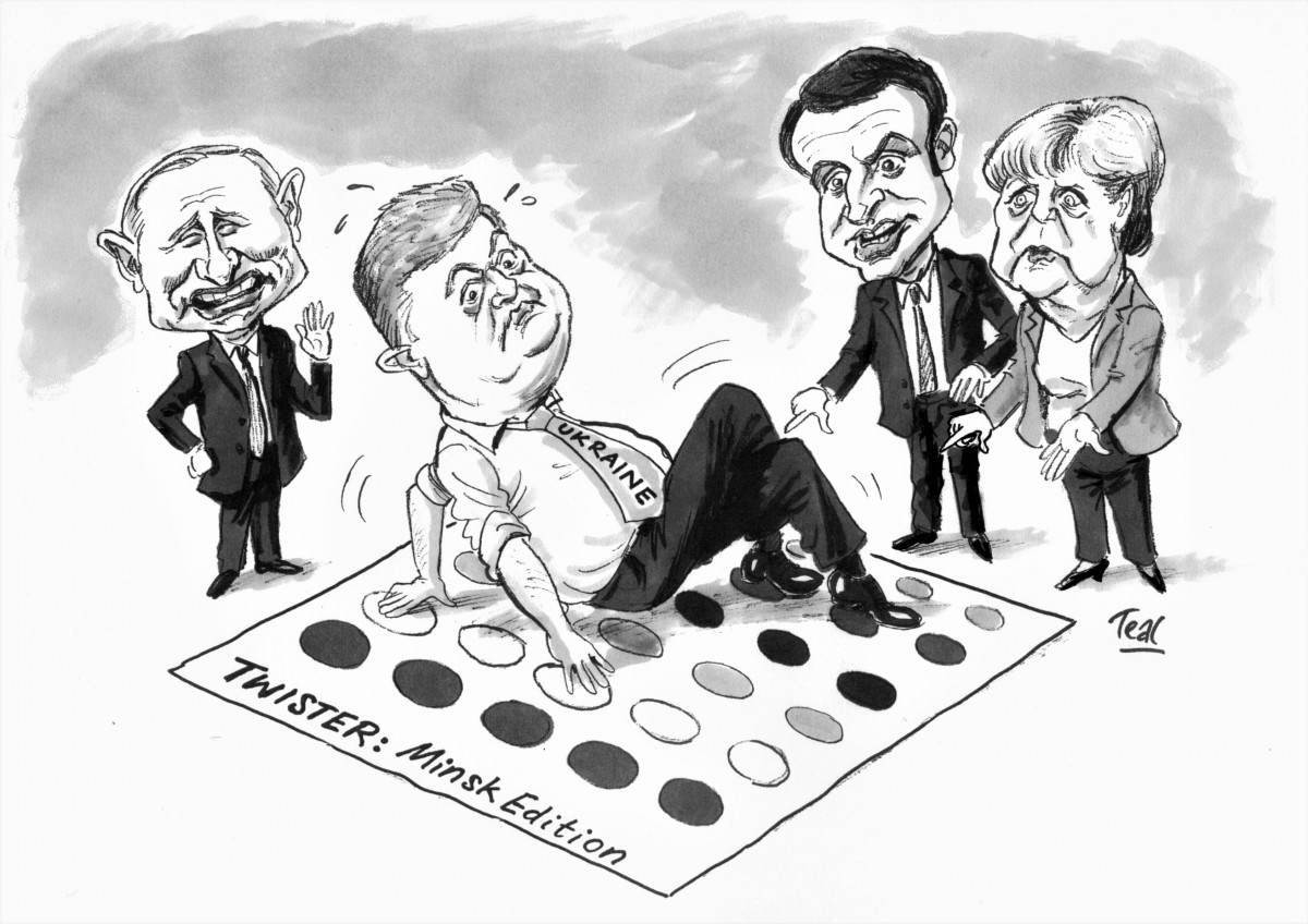 Twister: a Minsk Edition, caricature