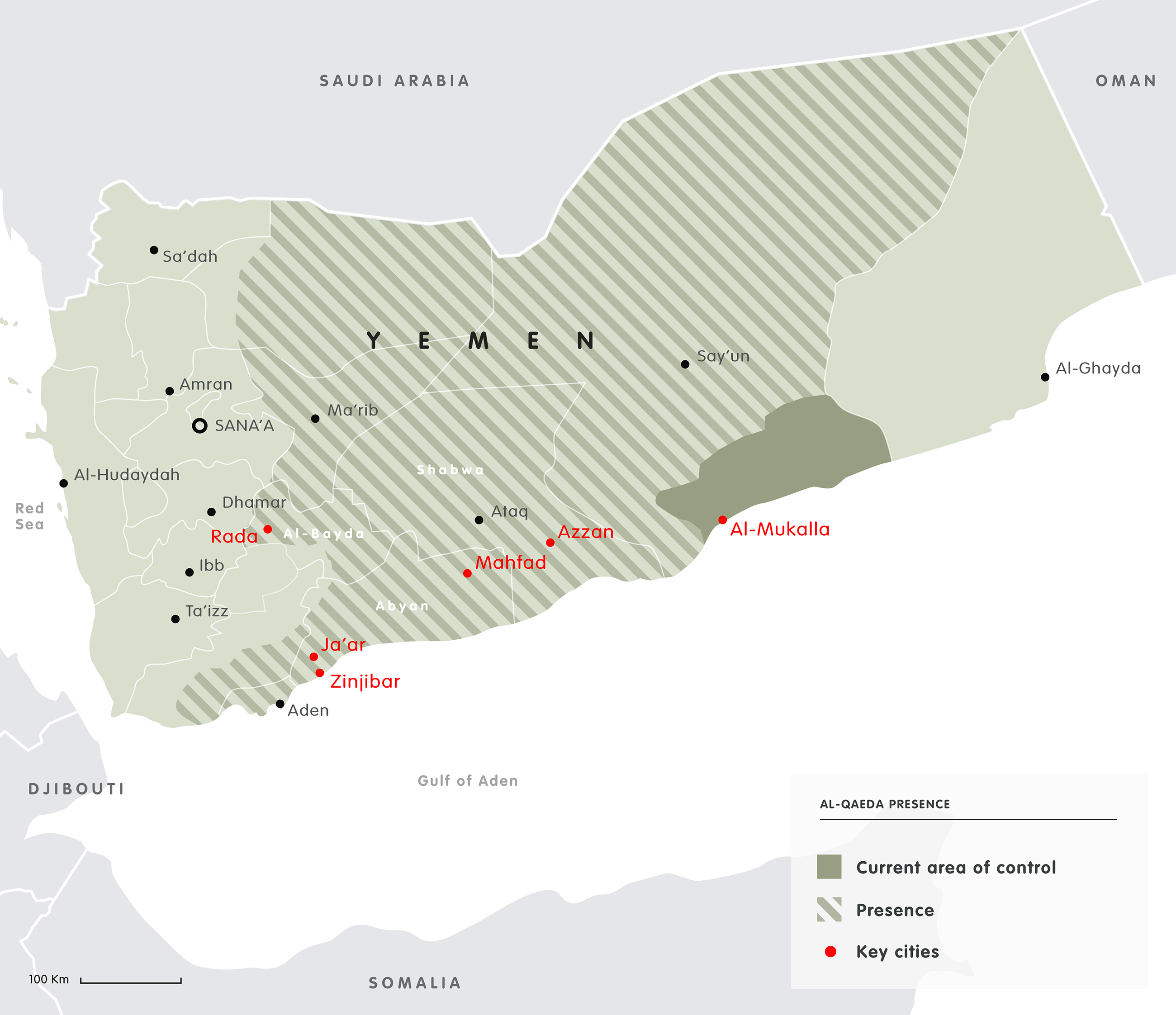 map al-qaeda