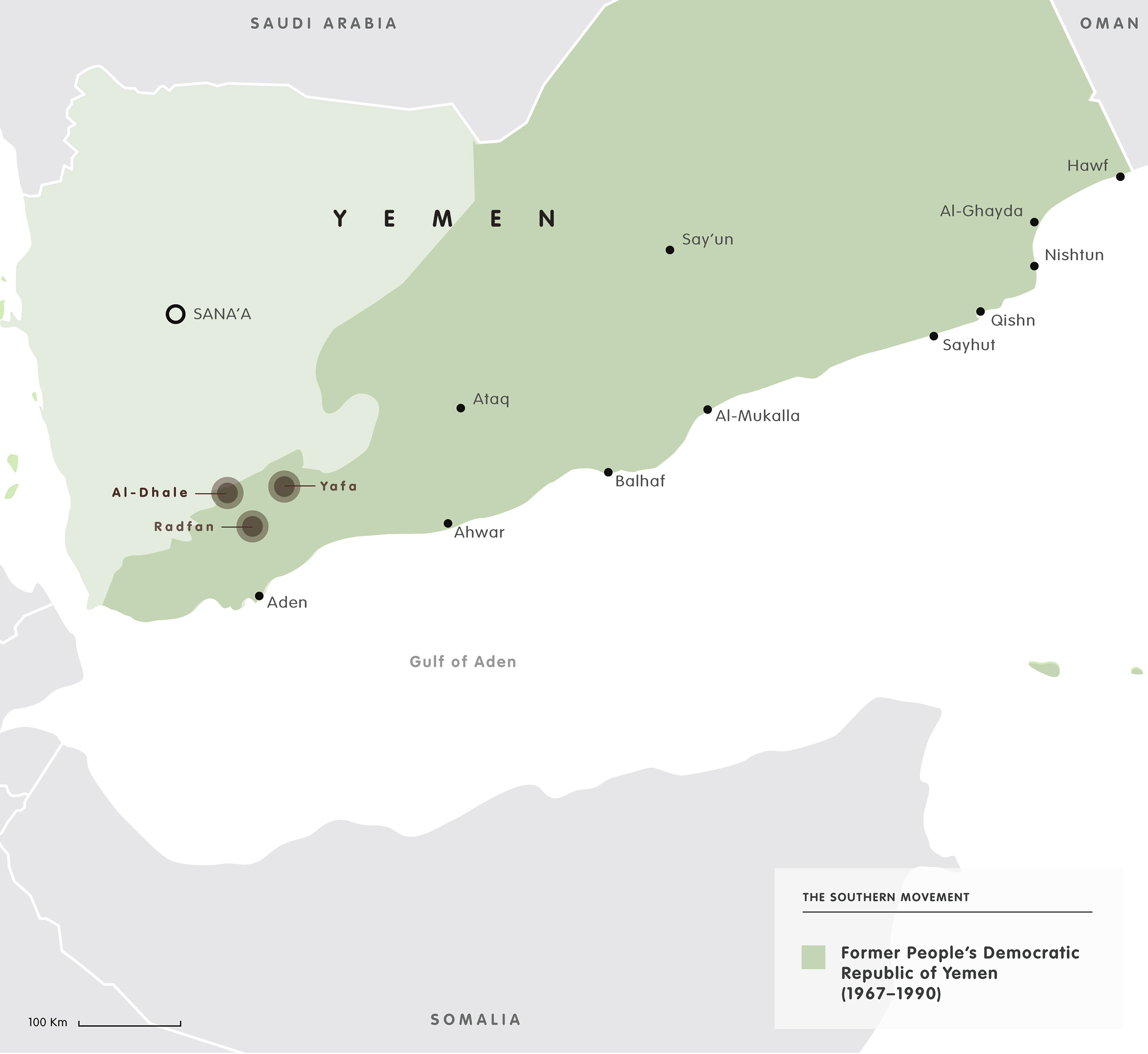 The Southern Movement Yemen 2017