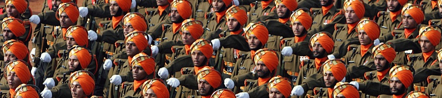 India Army Sikh Light Infantry. By Antônio Milena, Wikimedia.