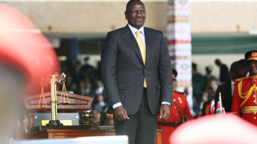 (In Pic  – Swearing-In ceremony of H.E. William Samoei Ruto, President-Elect as the fifth President of the Republic of Kenya)

Deputy President David Mabuza attends the inauguration of President-elect, H.E. William Samoei in Nairobi, Kenya. 

President-elect Ruto invited President Ramaphosa, who has since delegated the Deputy President to represent the government and people of South Africa at the inauguration.  

South Africa and Kenya enjoy strong bilateral relations, which are mutually beneficial and underpinned by common values and principles. 

The inauguration follows the peacefully held national elections on 9 August 2022 wherein H.E. Mr. Ruto received the majority of votes to become the fifth democratically elected president of The Republic of Kenya. 13/09/2022. Jairus Mmutle/GCIS