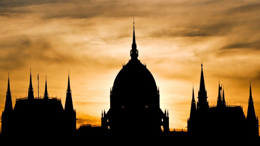 The Hungarian Parliament Building (Hungarian: Országház) is the seat of the National Assembly of Hungary, one of Europe’s oldest legislative buildings, a notable landmark of Hungary and a popular tourist destination of Budapest. It lies in Kossuth Lajos Square, on the bank of the Danube, in Budapest. It is currently the largest building in Hungary, and the second largest Parliament in Europe. http://en.wikipedia.org/wiki/Hungarian_Parliament_Building