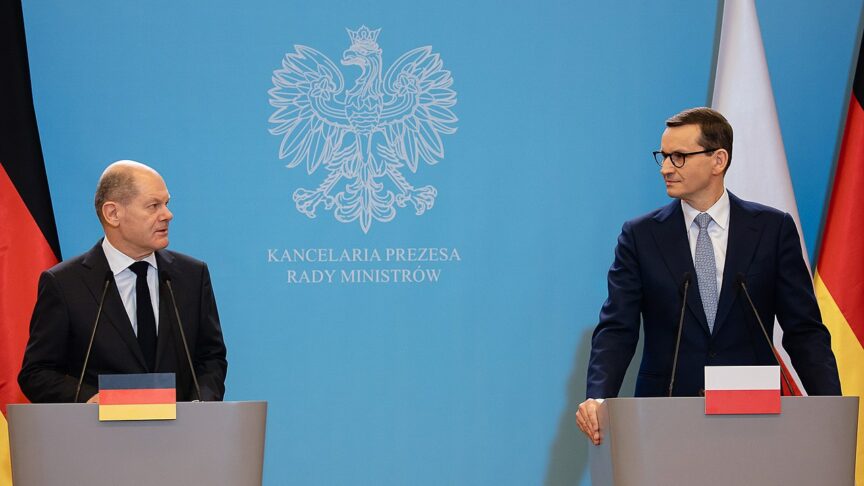 A battle on two fronts: Poland, Germany, and the rule of legislation