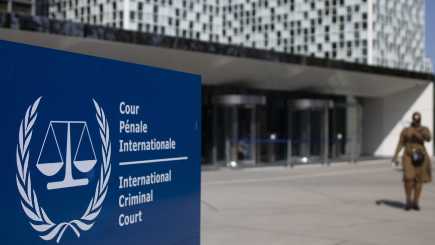 A view of the exterior view of the International Criminal Court in The Hague, Netherlands, Wednesday, March 31, 2021. The International Criminal Court’s prosecutor has put combatants and their commanders on notice that he is monitoring Russia’s invasion of Ukraine and has jurisdiction to prosecute war crimes and crimes against humanity. But, at the same time, Prosecutor Karim Khan acknowledges that he cannot investigate the crime of aggression. (AP Photo/Peter Dejong, File)