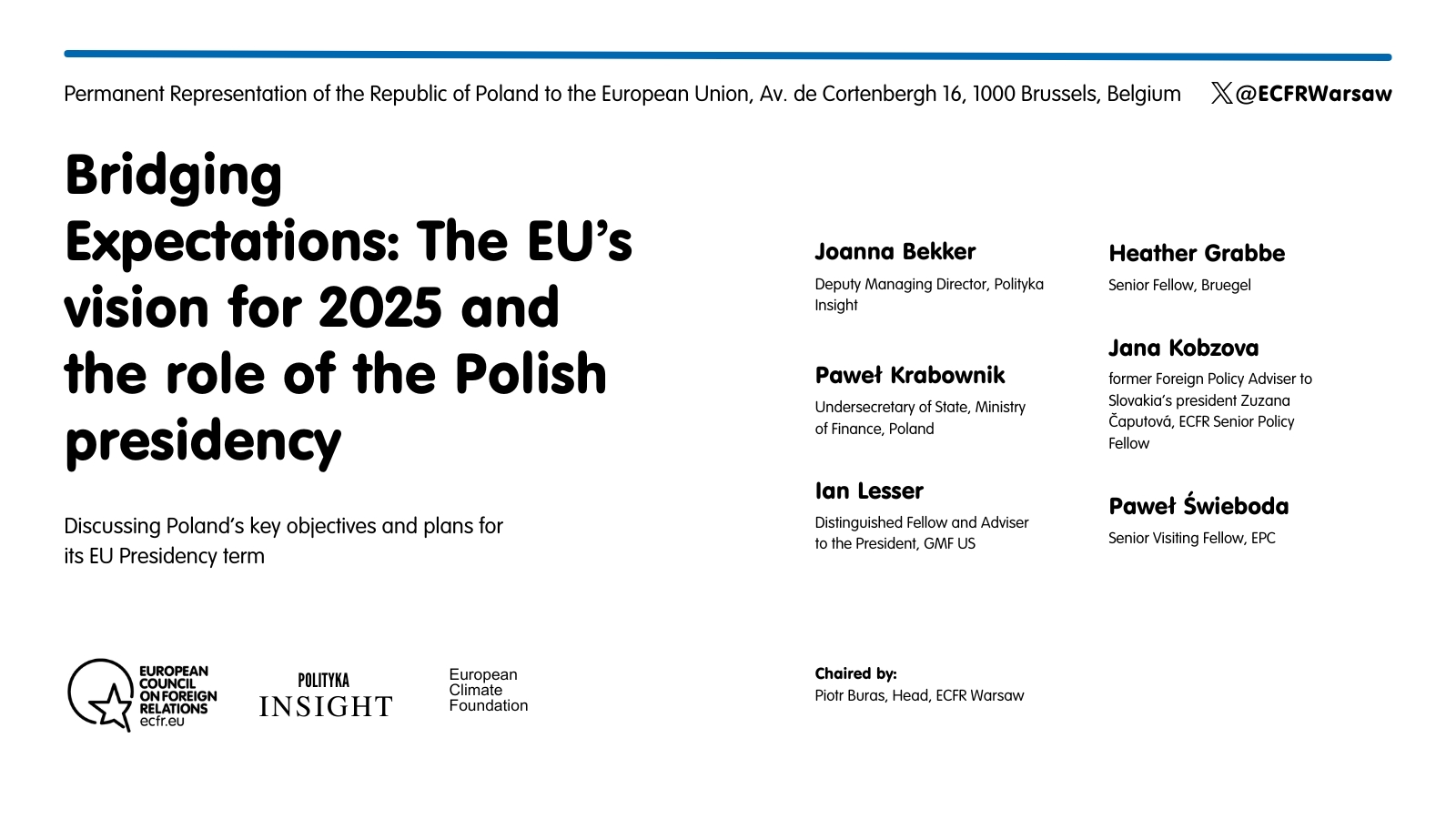 Polish Presidency Of The Eu Programme 2025 