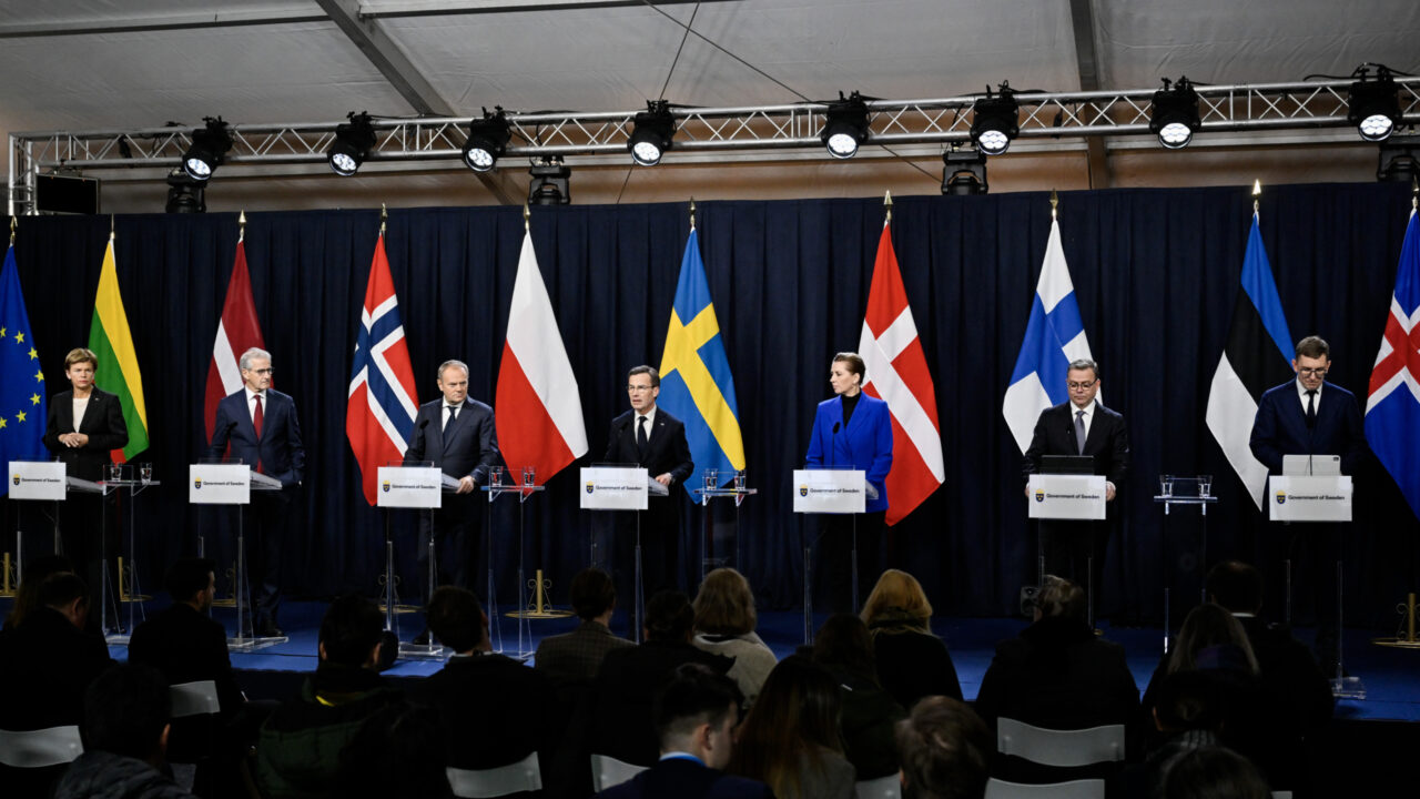 Nordic-Baltic summit in Harpsund, Sweden, November 27, 2024