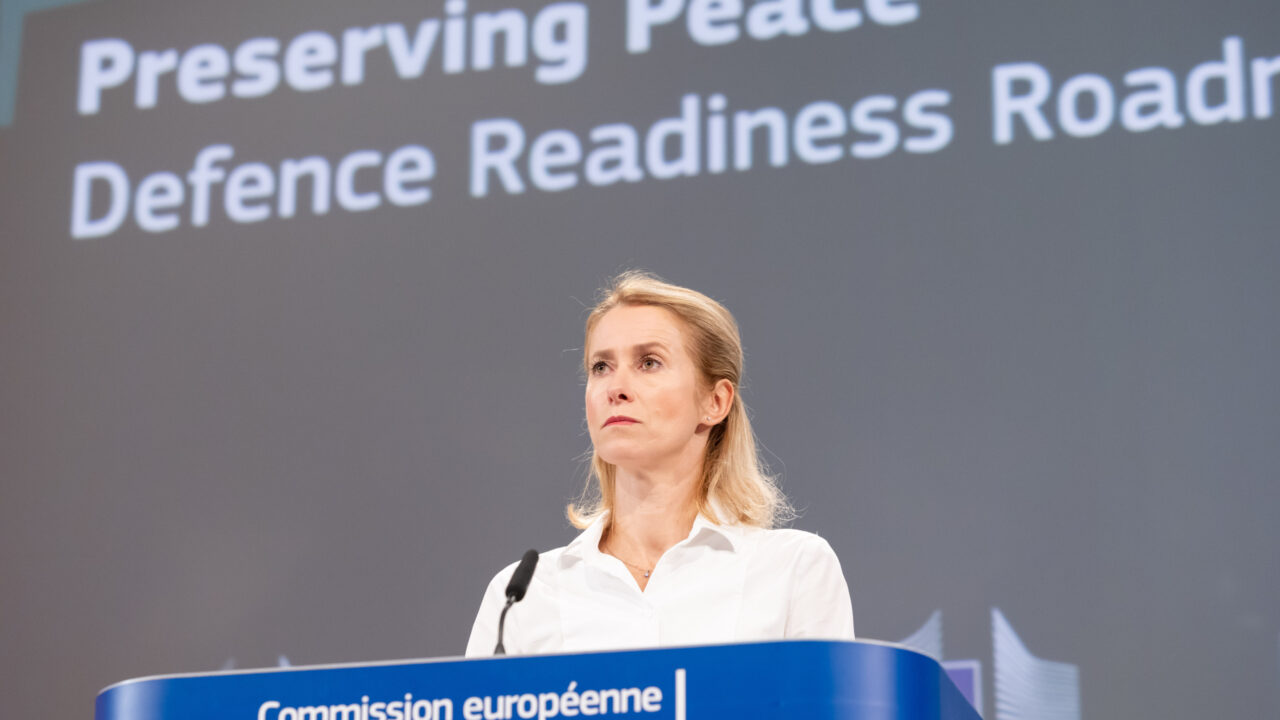 Press conference by kaja kallas, henna virkkunen et andrius kubilius on the defence readiness roadmap 2030