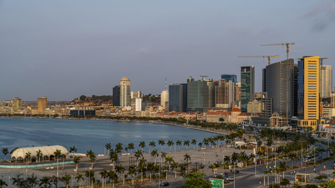 Skyline of Luanda, Angola, Africa