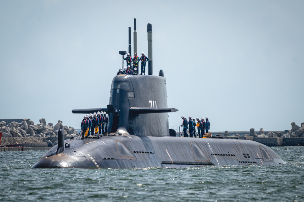 Taiwan's Indigenous Hai Kun Submarine Begins Sea Trials