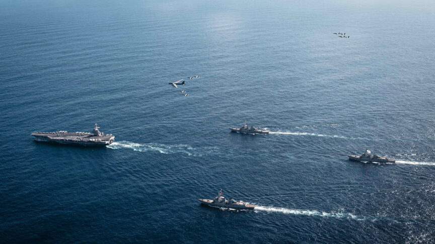 美國海軍「傑拉爾德·R·福特號」航空母艦奉命前往加勒比海