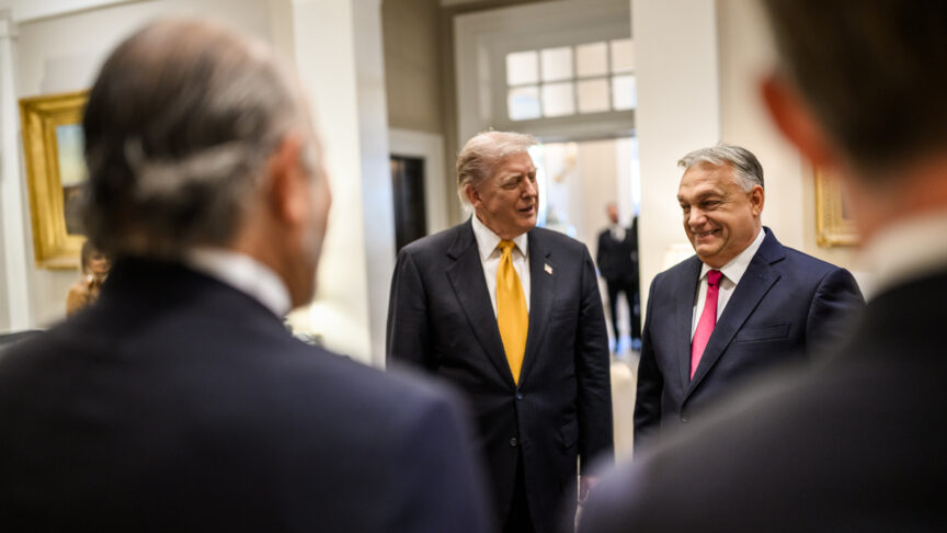 Donald Trump receives Viktor Orban