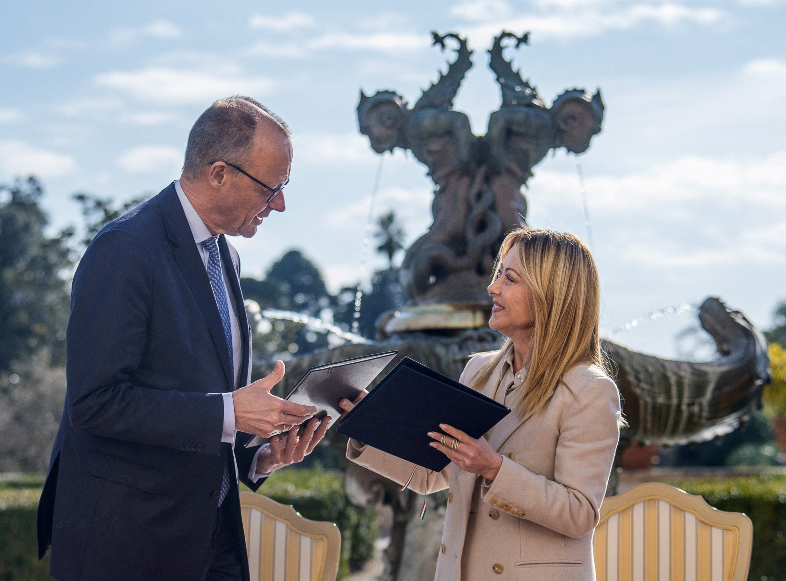 When in Rome: The Italian-German motor in action