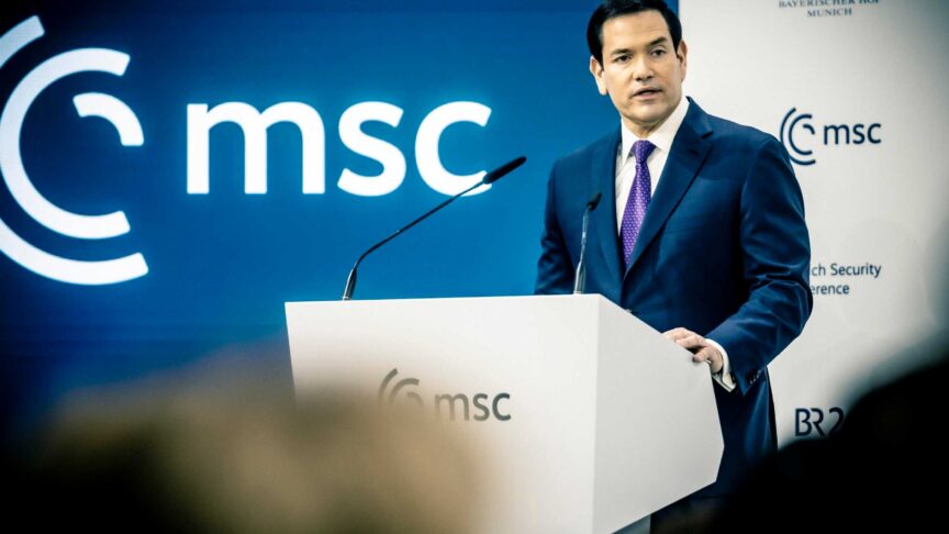 Marco Rubio (Secretary of State, United States of America; Acting National Security Advisor, The White House, United States of America) at the 62nd Munich Security Conference (MSC)