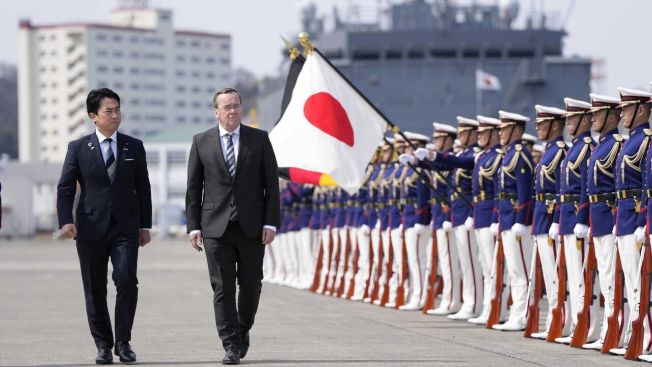 Japan Germany defense talks
