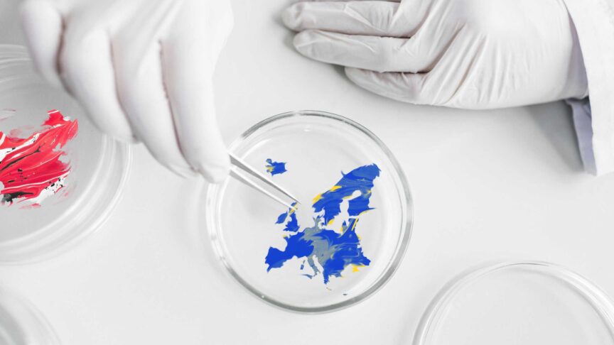 China EU LabPetriDish