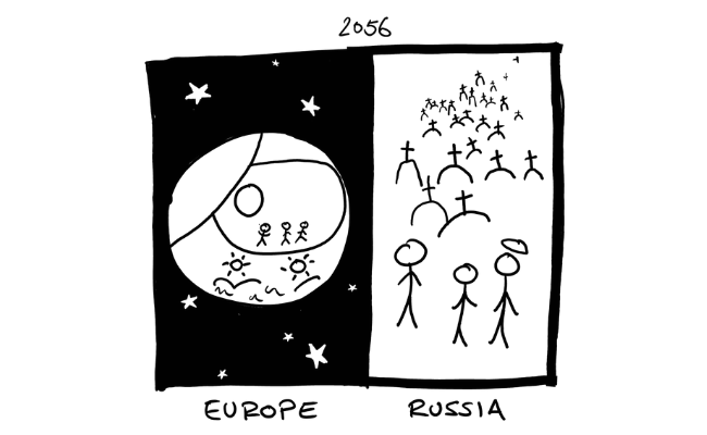 Engaging Russian society Illustrations Placement Collection (1)