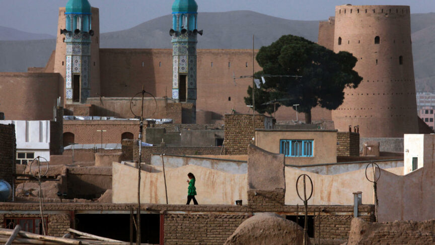 Minarets in Herat, Afghanistan