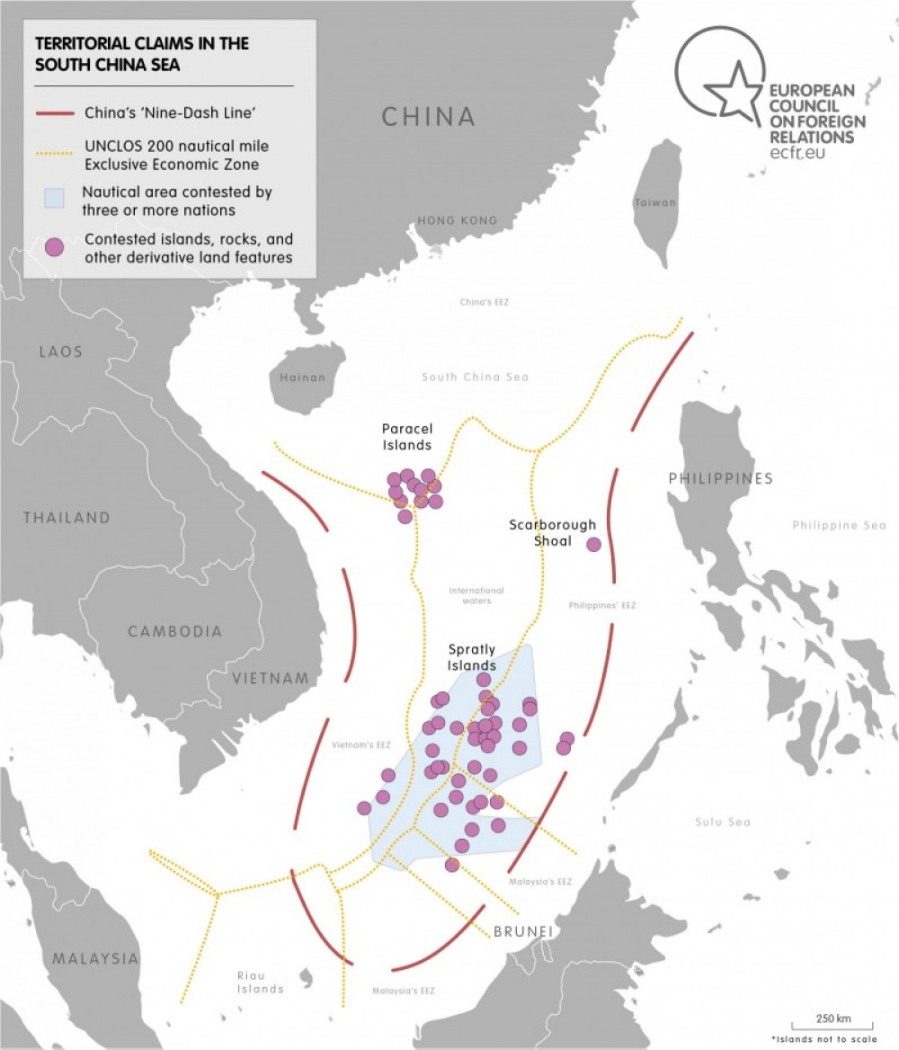 Territorial claims in the south china sea