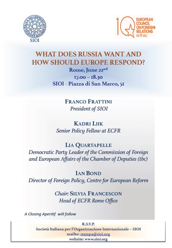 What Does Russia Want And How Should Europe Respond European Council On Foreign Relations