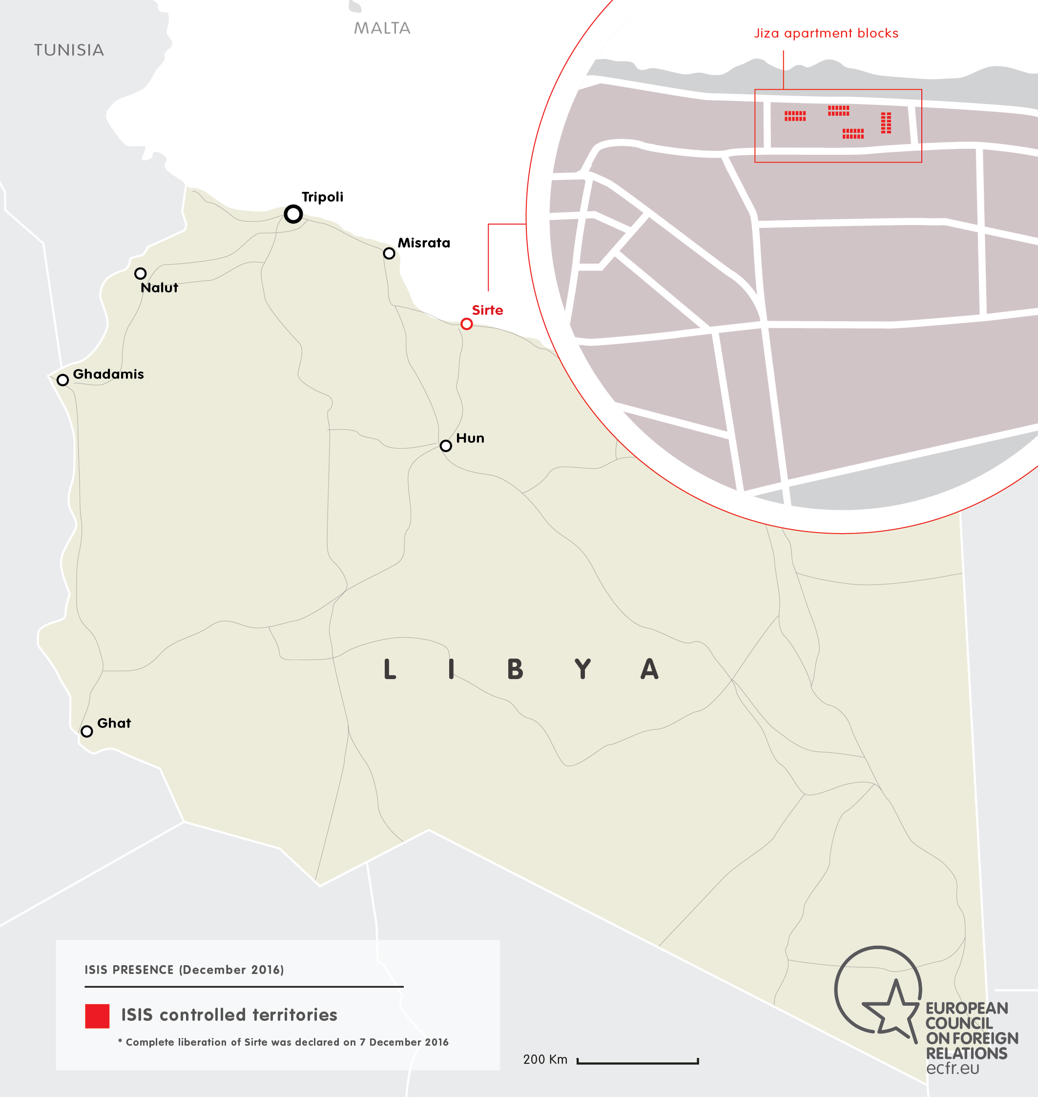 ISIS EXPANSION IN LIBYA DECEMBER 2016